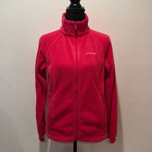 ❄️ Sale EUC Columbia Pink Fleece Jacket